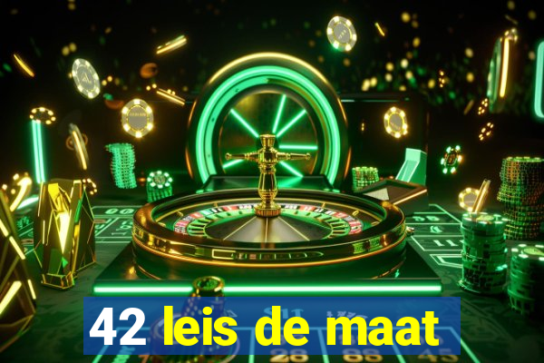 42 leis de maat